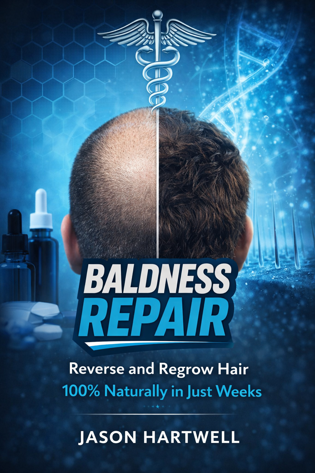 Baldness Repair - Complete Natural Hair Restoration Guide